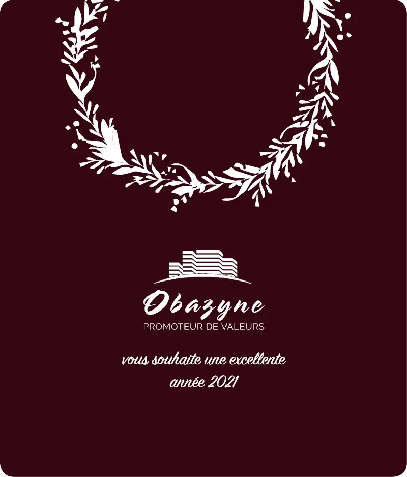 Obazyne carte de voeux Obazyne carte de voeux